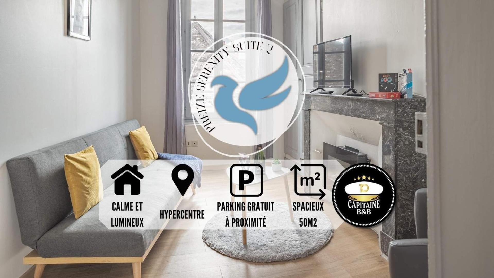 Preize Serenity Suite 2 - Hypercentre - 2 Pers. Troyes Exterior photo